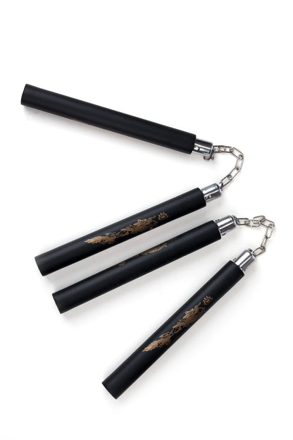 Twin pack of foam nunchucks